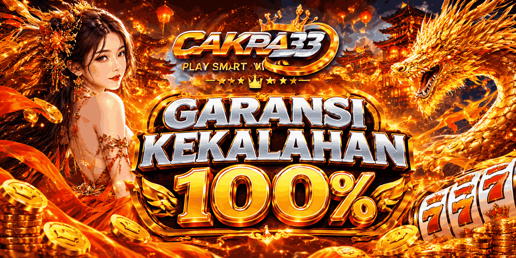 GARANSI KEKALAHAN 100%